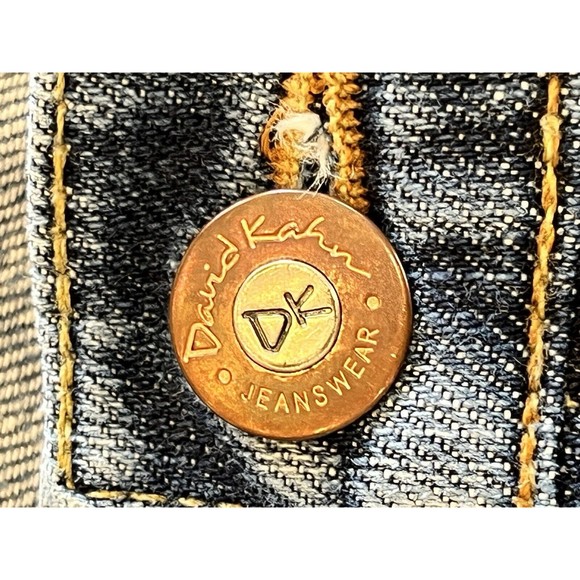 David Kahn Jeans Womens Lauren Boot Cut Blue Size 8 Made in USA - Picture 9 of 11